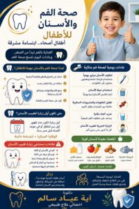 صحة الفم والأسنان للأطفال: أطفال أصحاء.. ابتسامة مشرقة وعادات تدوم مدى الحياة