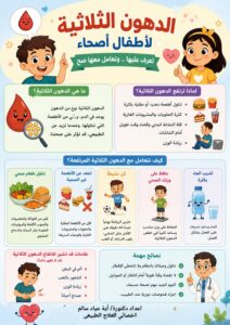 الدهون الثلاثية لأطفال أصحاء: تعرف عليها .. وتعامل معها صح