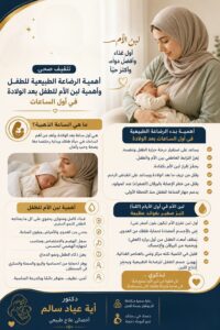 أهمية الرضاعة الطبيعية للطفل وأهمية لبن الأم (اللبأ) في أول الساعات بعد الولادة