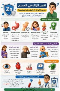 نقص الزنك في الجسم: الأعراض حسب الفئة العمرية وطرق التشخيص والعلاج